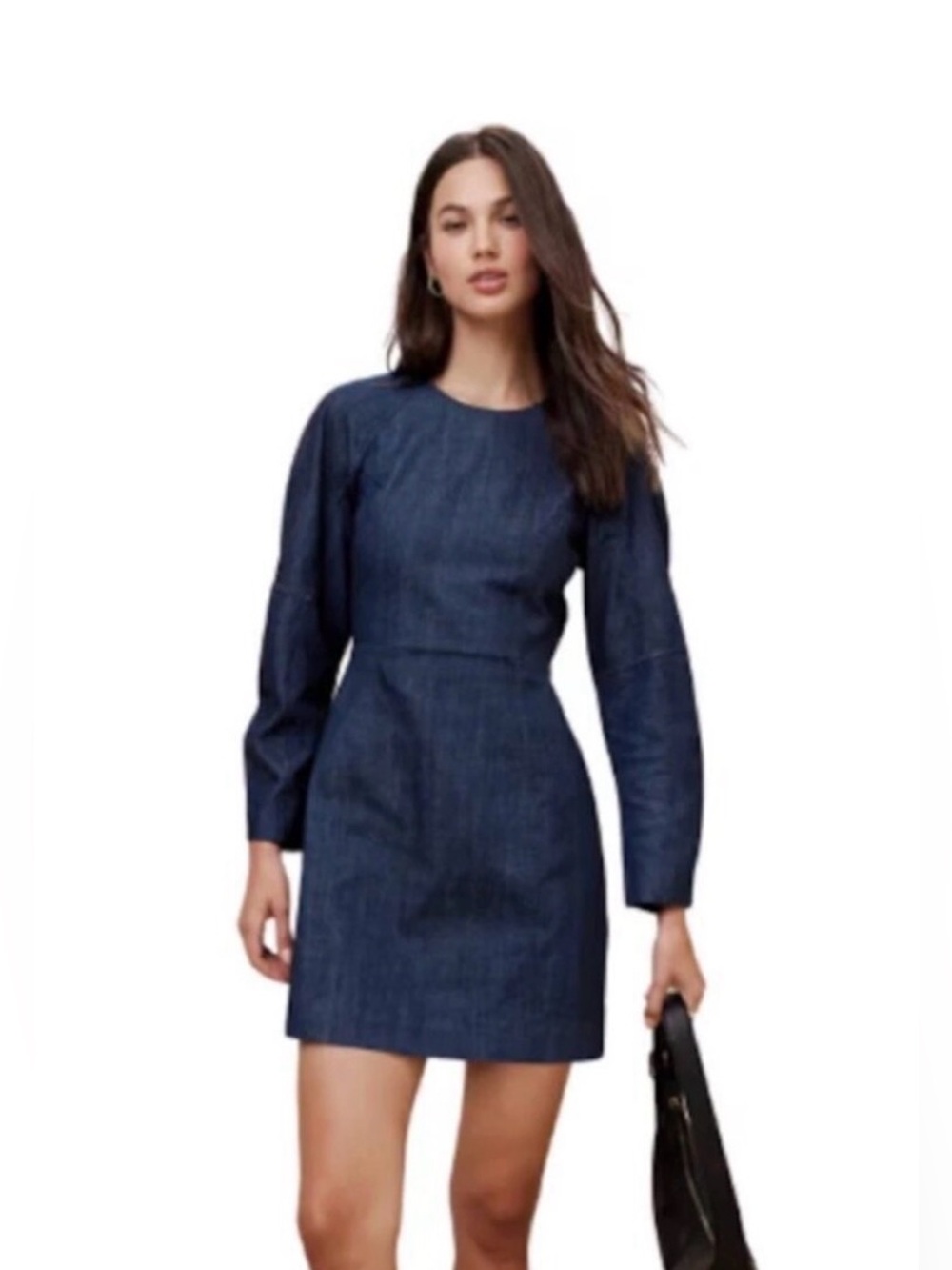 NWT Banana Republic contoured denim mini dress size 4